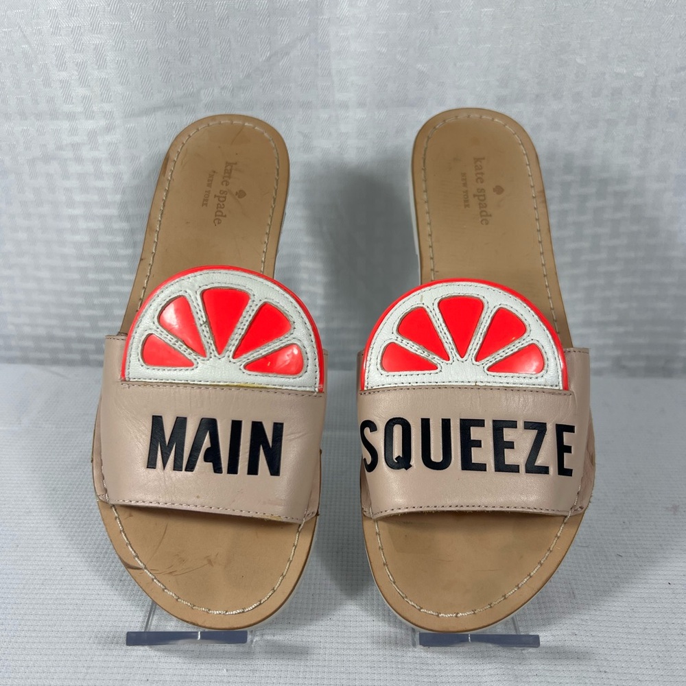 Kate Spade “Main Squeeze” Slide Sandals – Size 8M